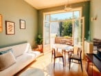 Interiors open to terrace Interiors open to terrace